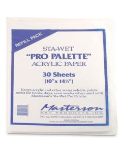 Mastersons Sta Wet 'Super Pro' Membrane Acrylic 30 Sheets